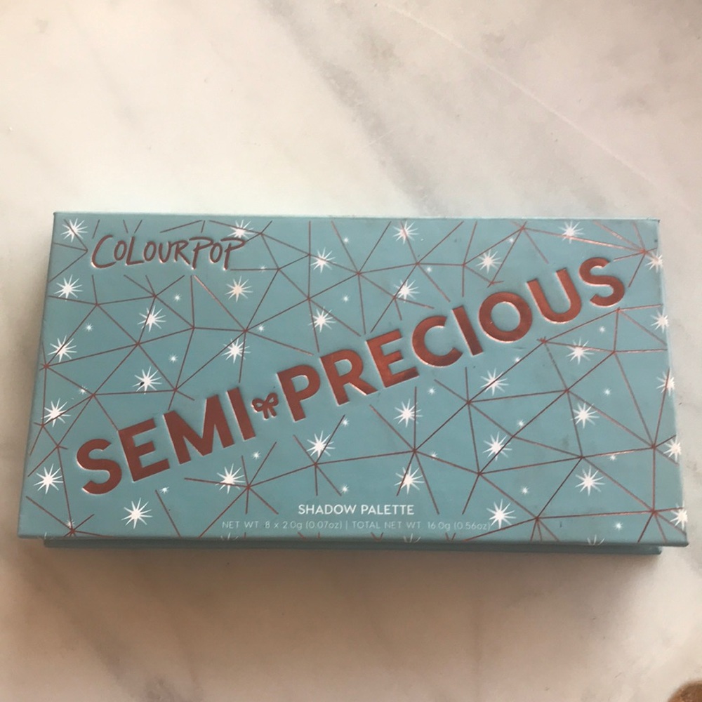 Colourpop Semi precious eye shadow palette